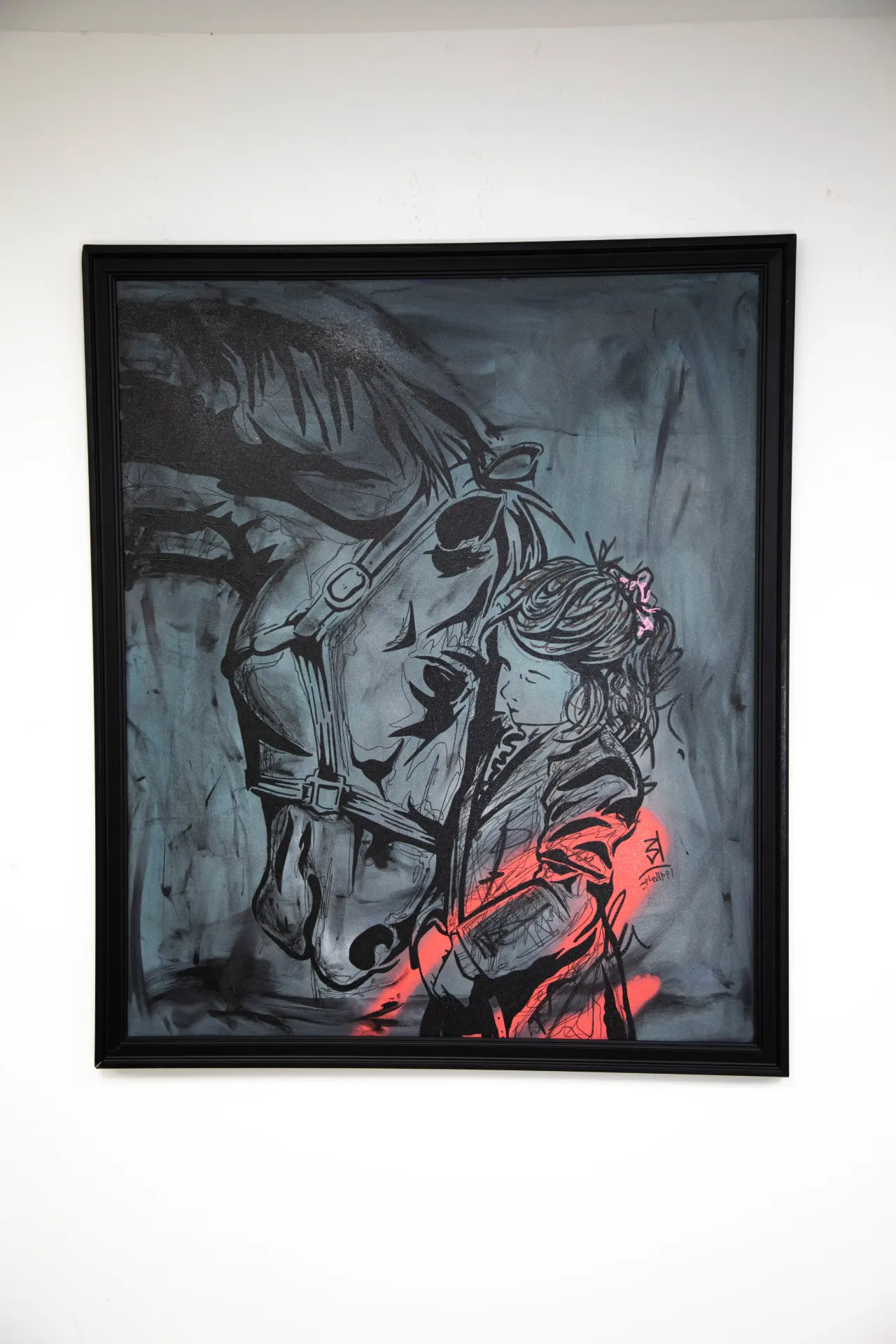 ARTWORK BY AHMED AL-MAADHID / لوح المعاضيدة فنية لاحمد