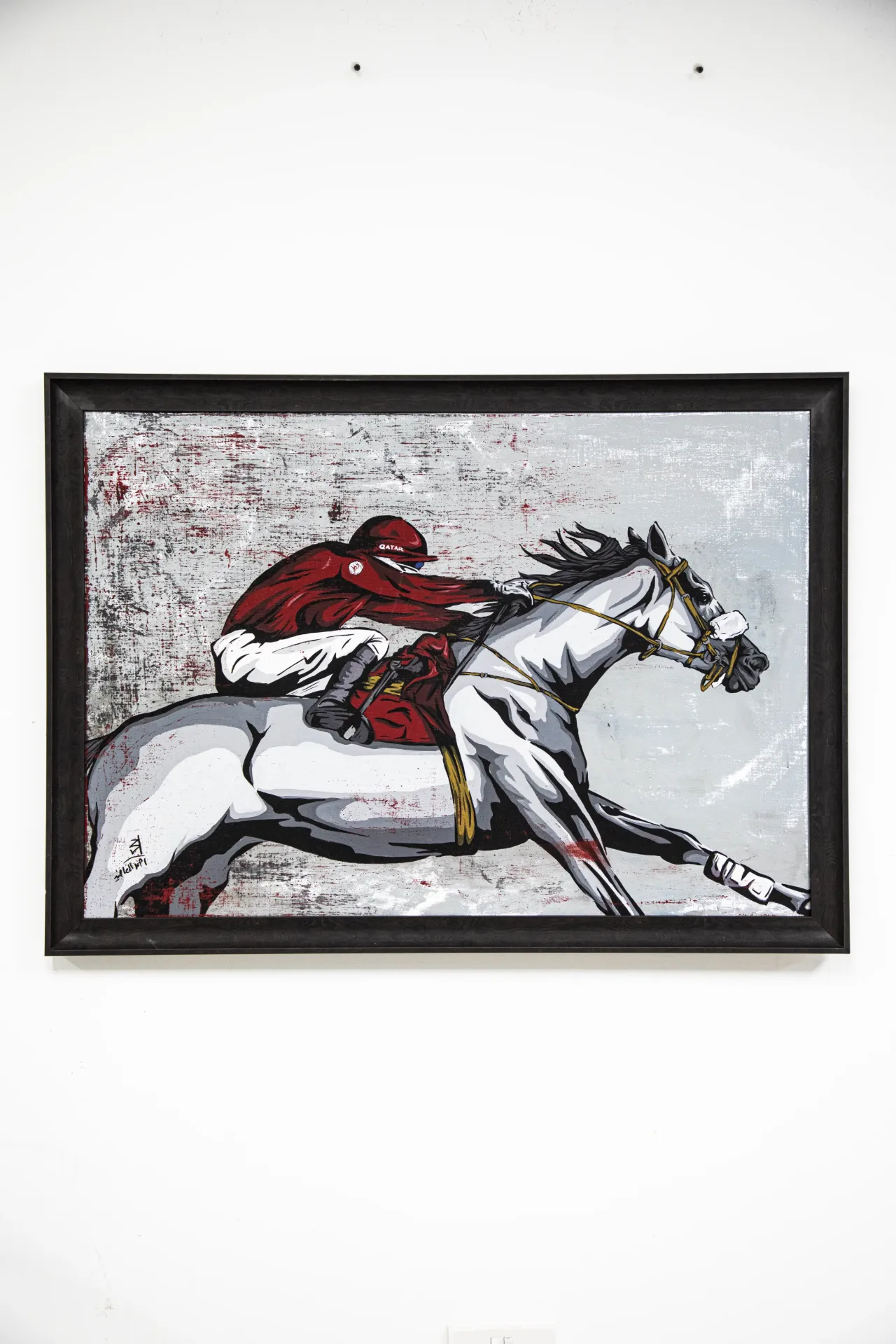 ARTWORK BY AHMED AL-MAADHID / لوح المعاضيدة فنية لاحمد