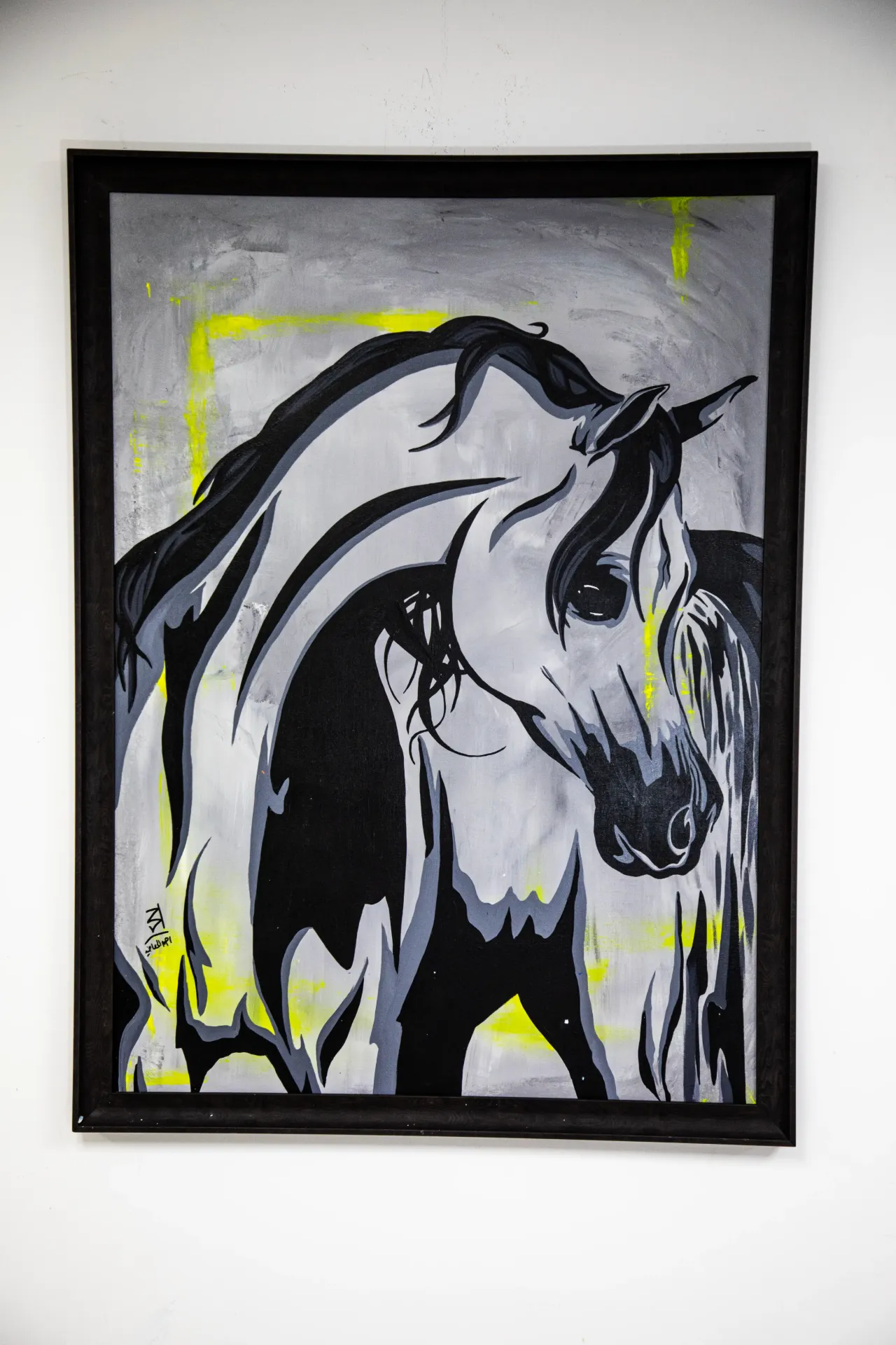 ARTWORK BY AHMED AL-MAADHID / لوح المعاضيد فنية لاحمد