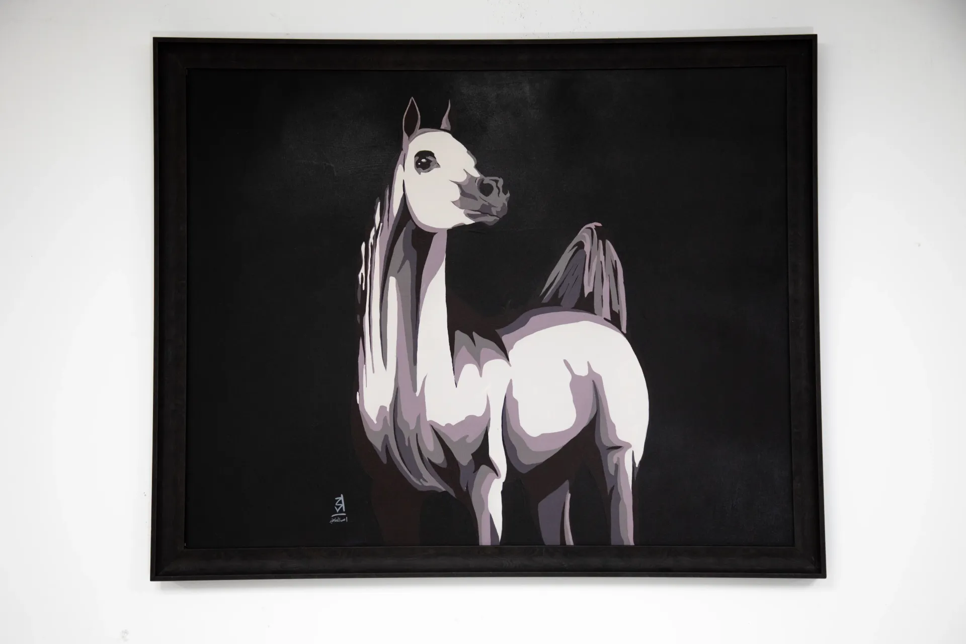 [PAM25] ARTWORK BY AHMED AL-MAADHID / لوح المعاضيد فنية لاحمد