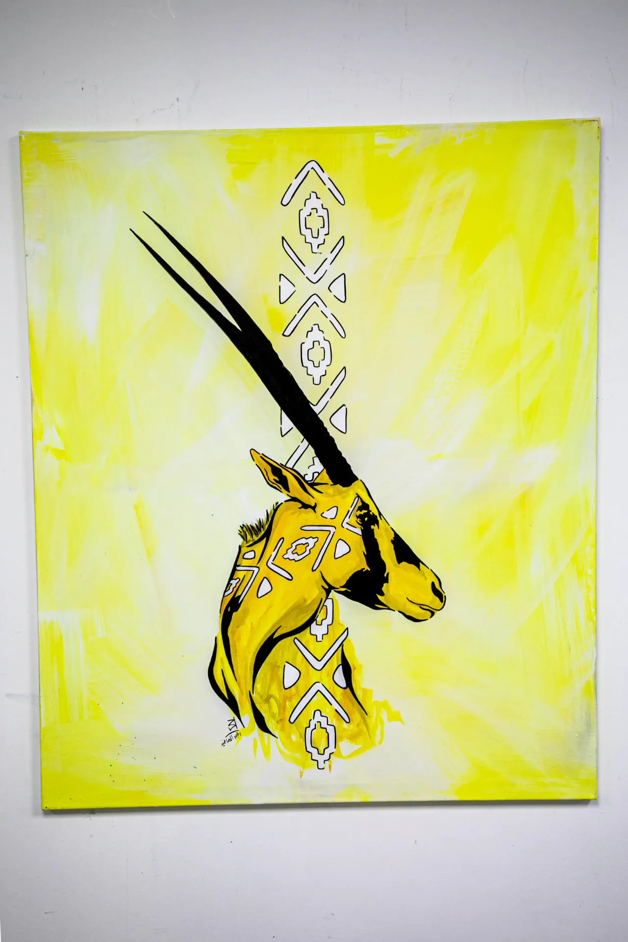 [PAM26] ARTWORK BY AHMED AL-MAADHID / لوح المعاضيد فنية لاحمد