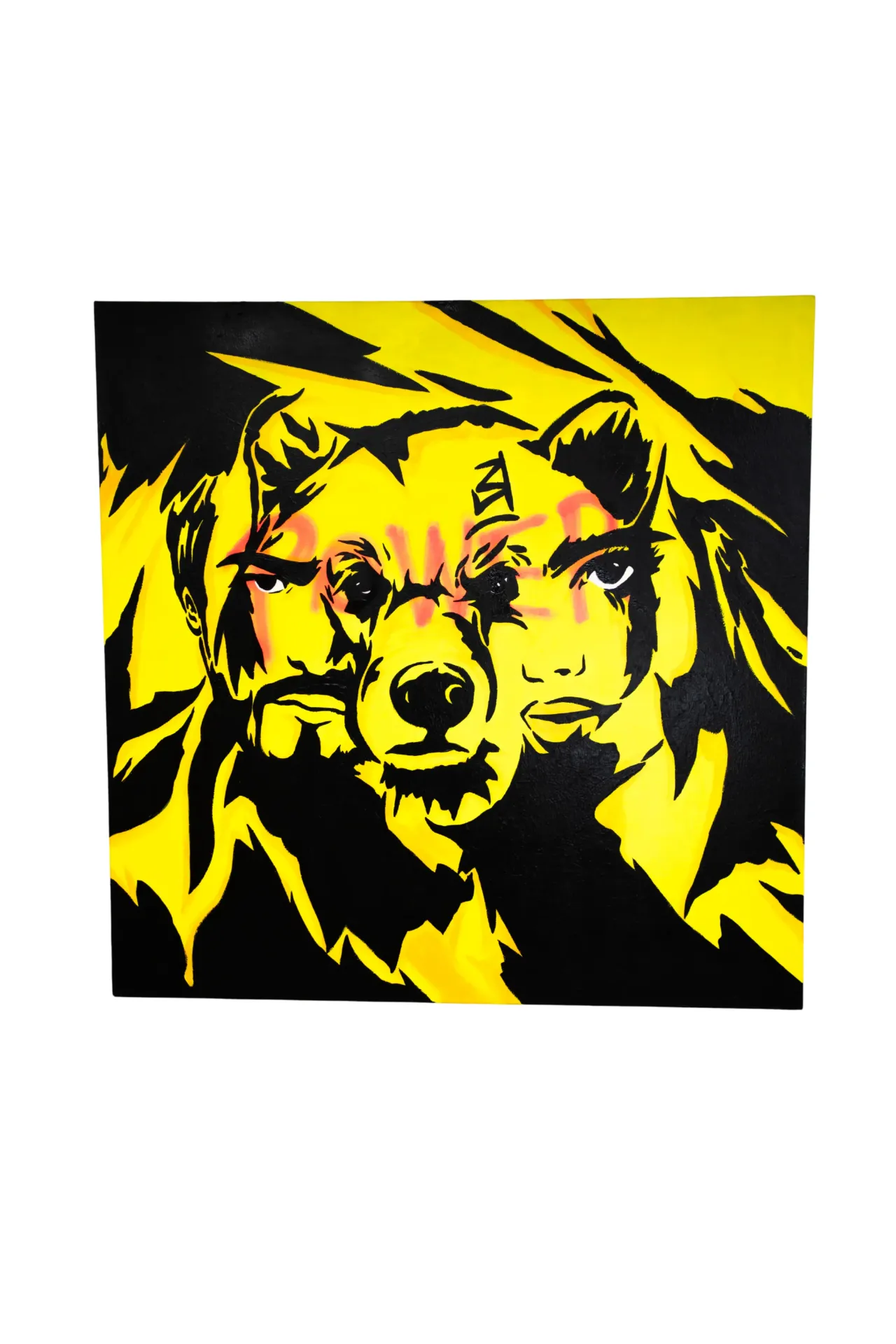 [PAM30] ARTWORK BY AHMED AL-MAADHID / لوح المعاضيد فنية لاحمد