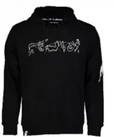 [AET391] QATAR ( BLACK) HOODIE