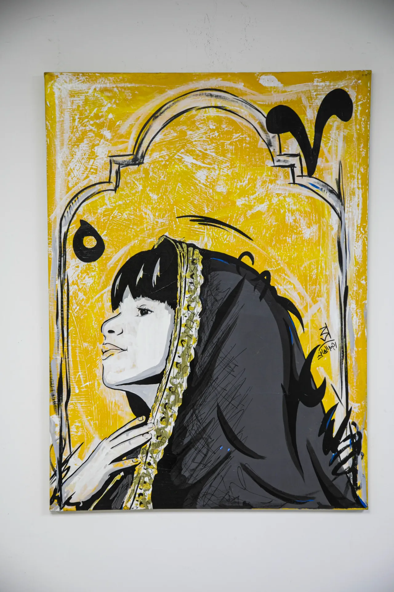 ARTWORK BY AHMED AL-MAADHID / لوح المعاضيد فنية لاحمد