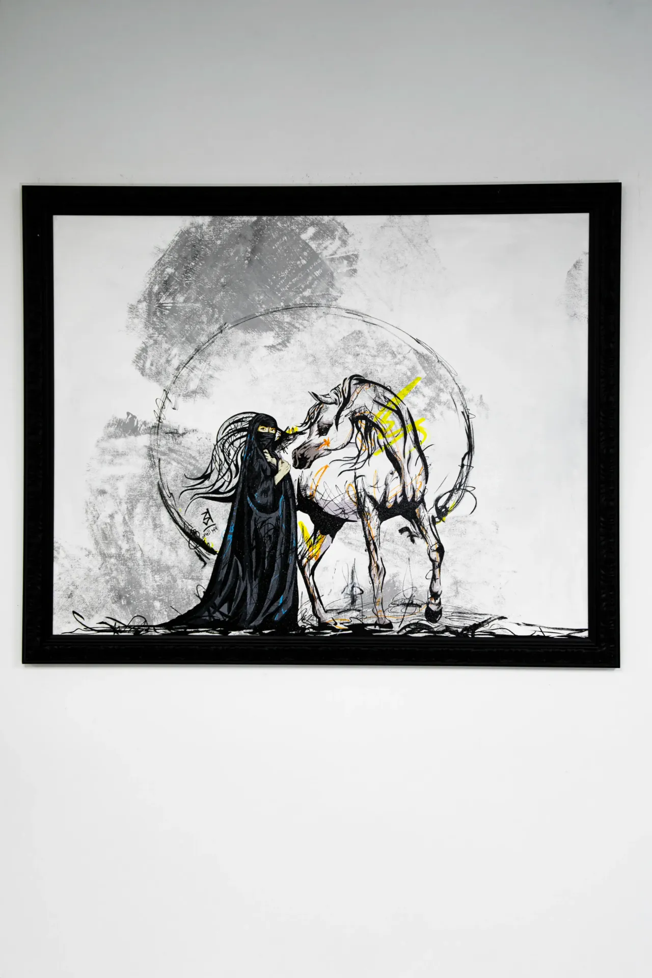 [PAM38] ARTWORK BY AHMED AL-MAADHID / لوح المعاضيد فنية لاحمد