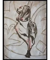 [PAM41] ARTWORK BY AHMED AL-MAADHID / لوح المعاضيد فنية لاحمد