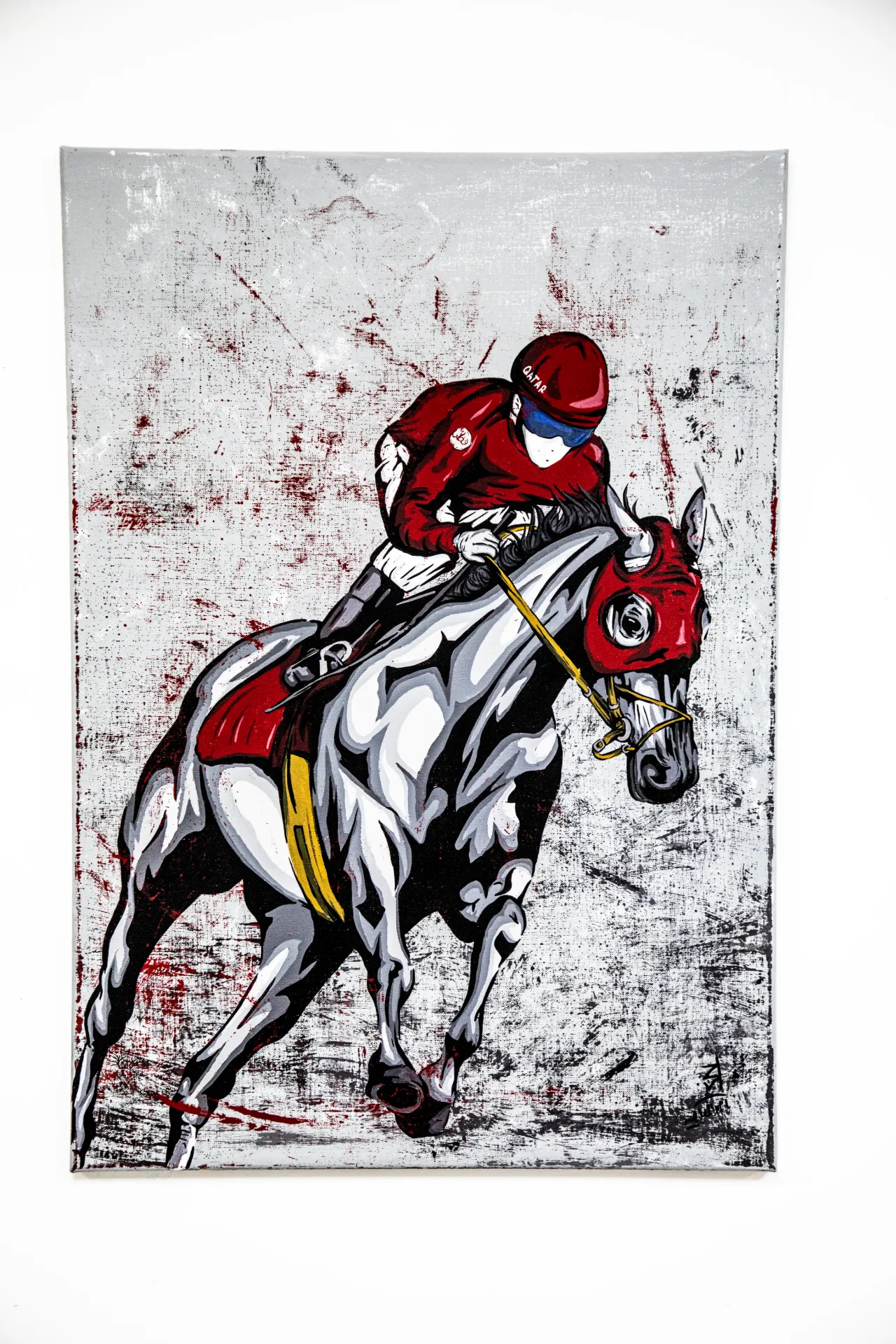 [PAM42] ARTWORK BY AHMED AL-MAADHID / لوح المعاضيد فنية لاحمد