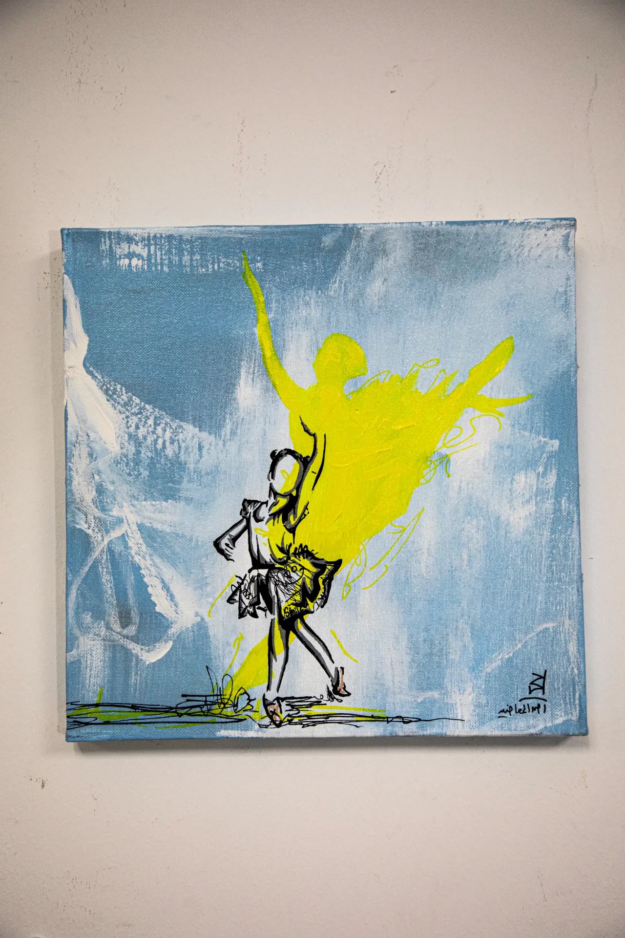 [FAP45] ARTWORK BY AHMED AL-MAADHID / لوح المعاضيد فنية لاحمد