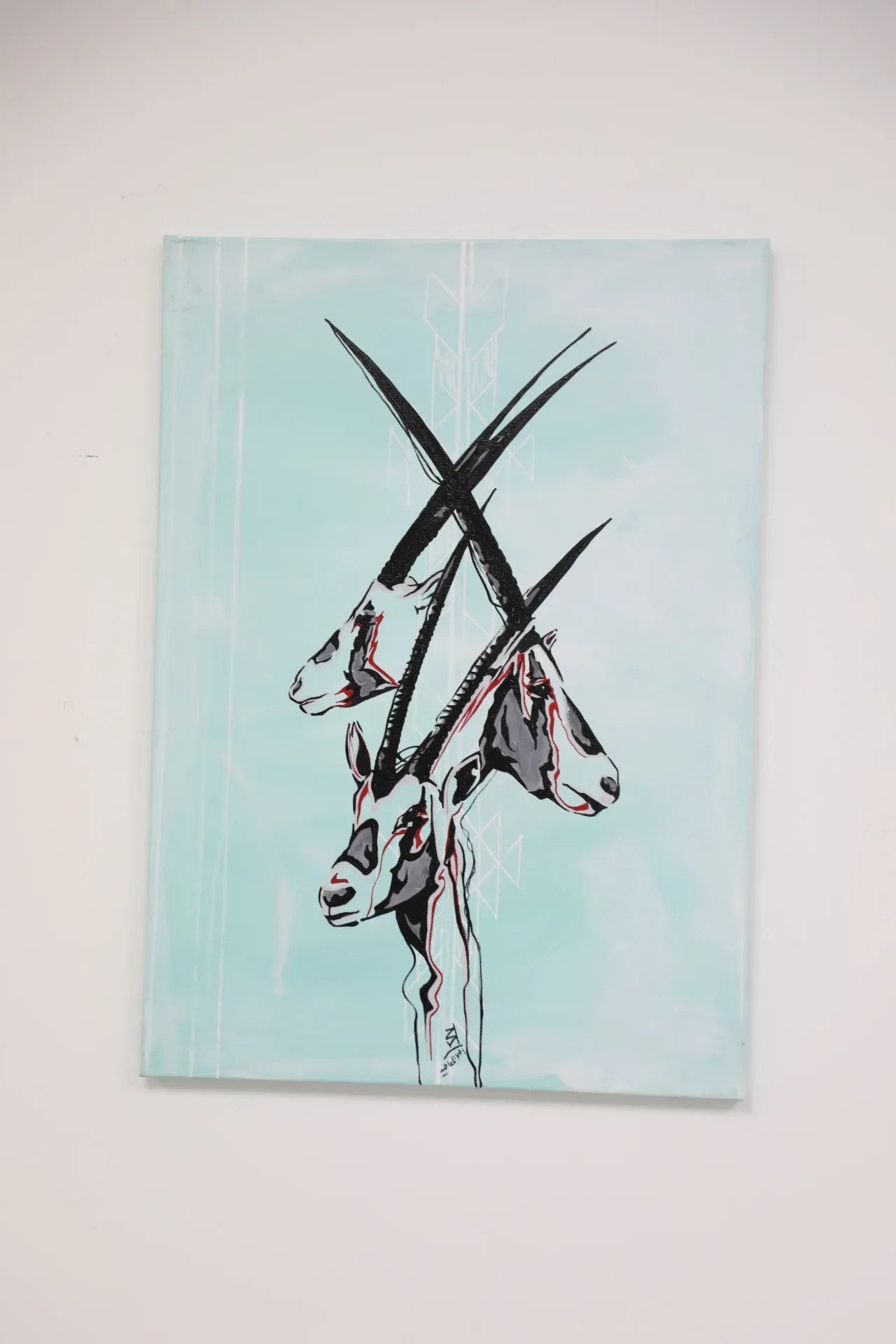 [FAP54] ARTWORK BY AHMED AL-MAADHID / لوح المعاضيد فنية لاحمد