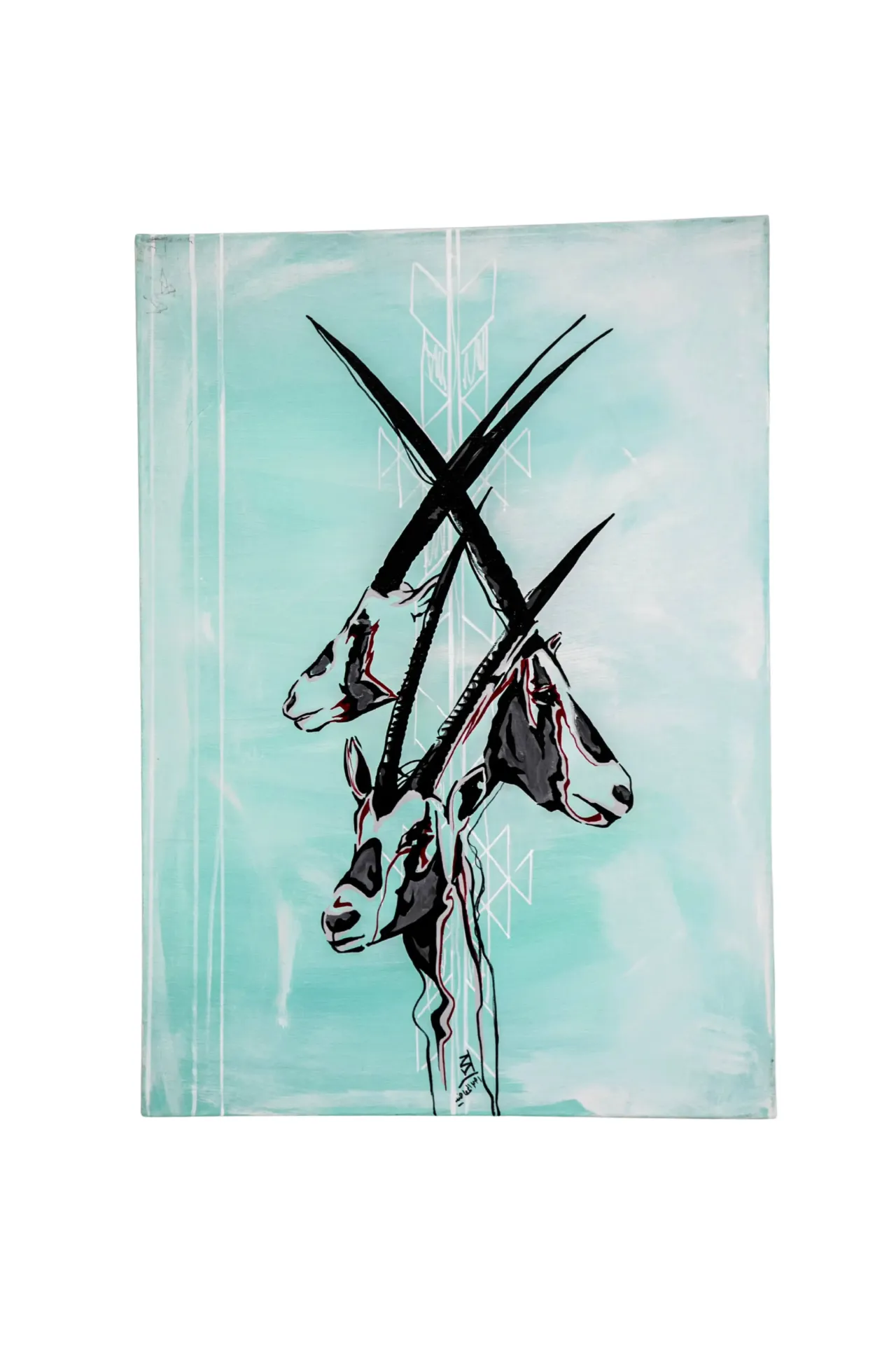 [FAP54] ARTWORK BY AHMED AL-MAADHID / لوح المعاضيد فنية لاحمد