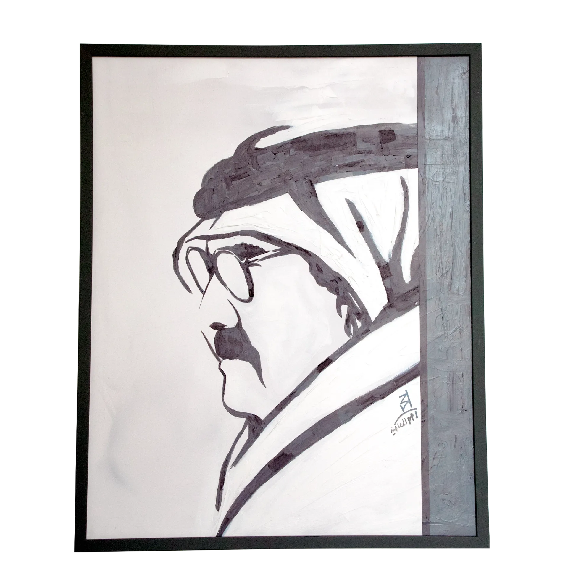 ARTWORK BY AHMED AL-MAADHID / لوح المعاضيد فنية لاحمد