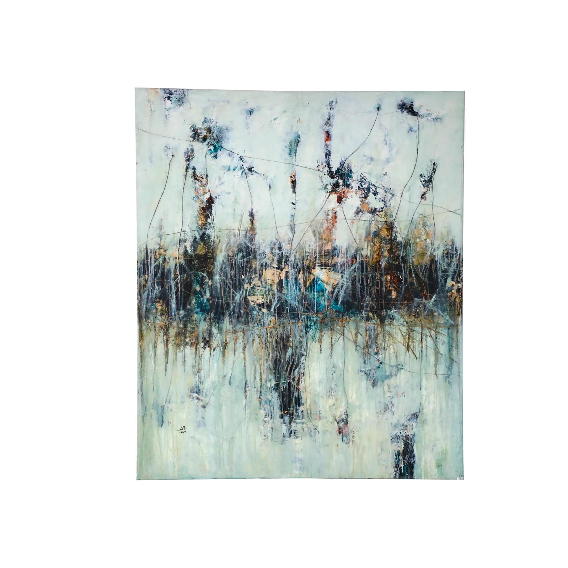 ARTWORK BY WIDED ALAHMADI / لوح  فنية وِدْد الأحمدي