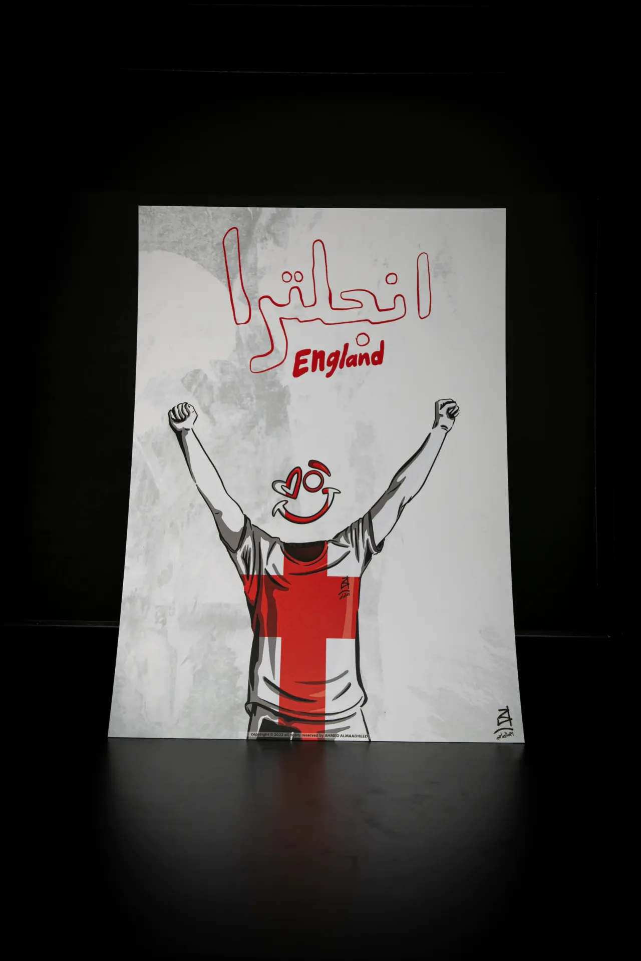 A3 ENGLAND POSTER