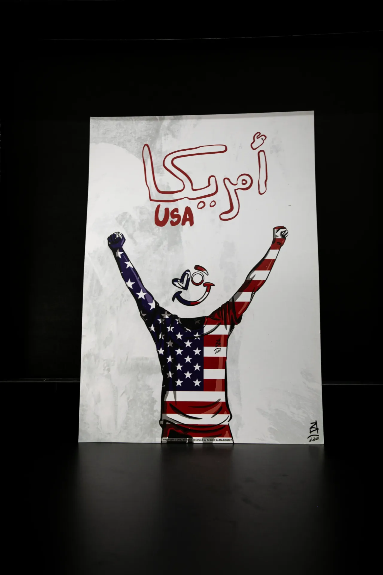 A3 USA POSTER