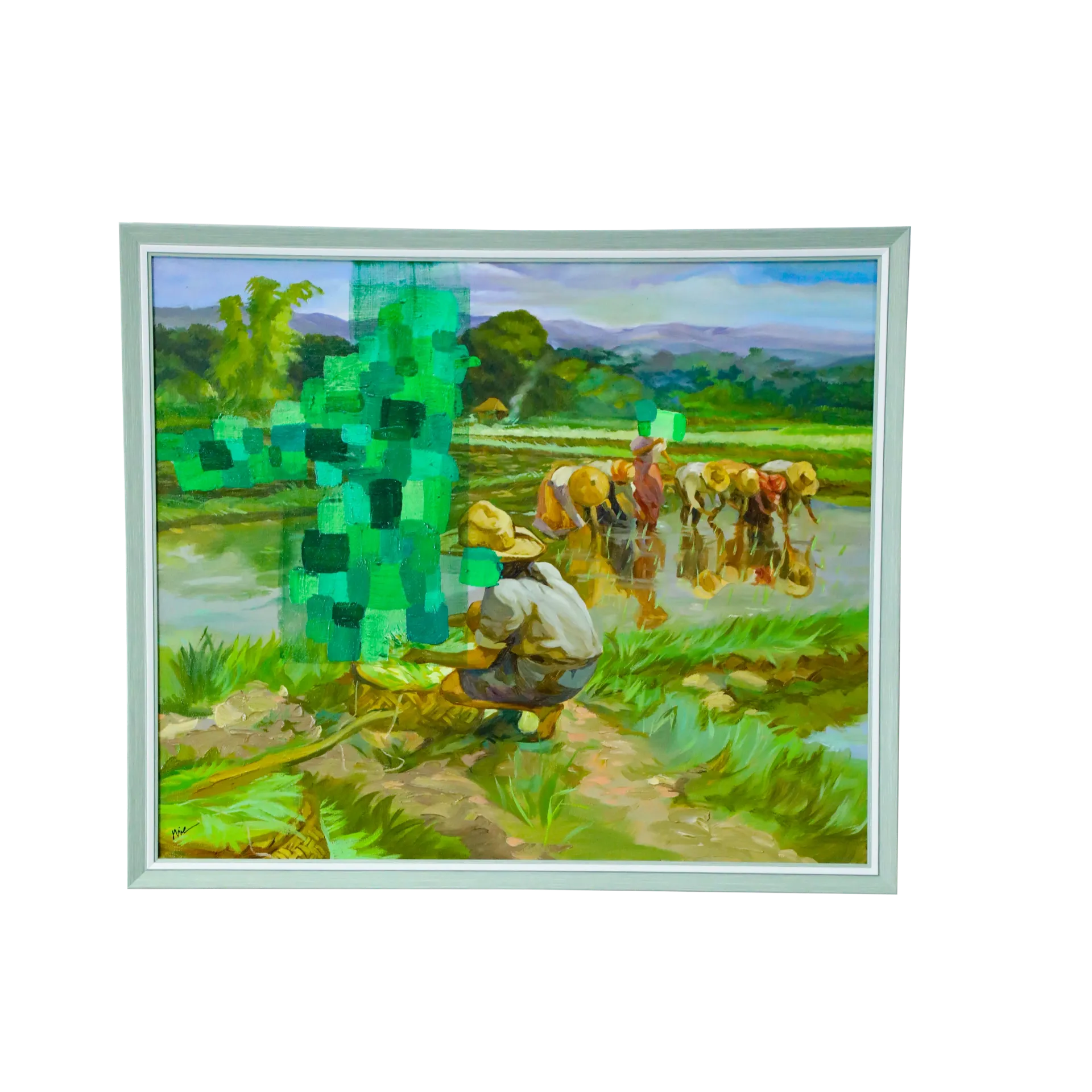 [PN123] ARTWORK BY NINE / لوح  فنية لناين