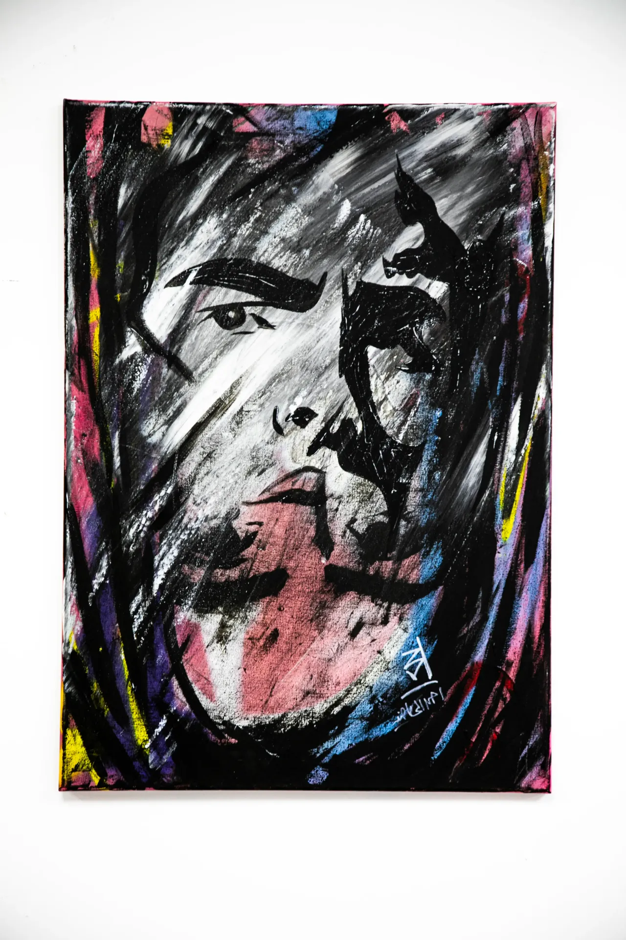 ARTWORK BY AHMED AL-MAADHID / لوح المعاضيدة فنية لاحمد